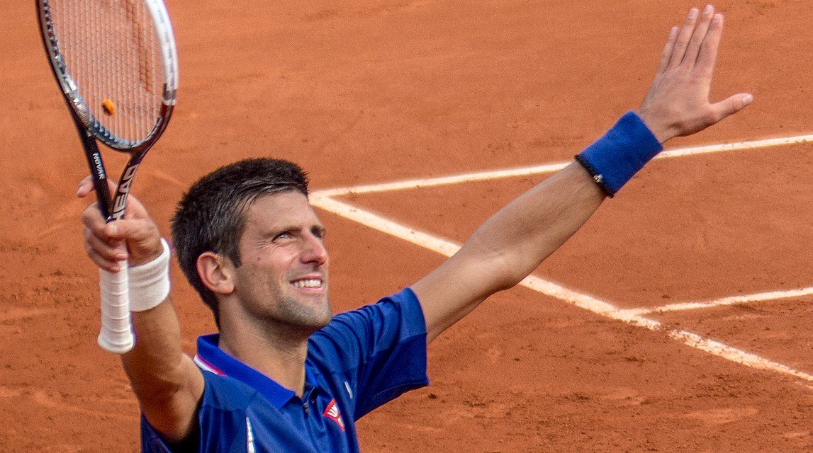 Novak Djokovic And His Trusty Prayer Rope